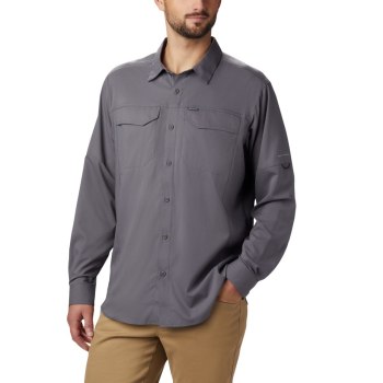 Columbia Muške Košulje - Silver Ridge Lite Long Sleeve Sive | XSYG-14923